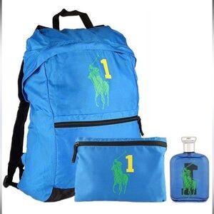 Polo Ralph Lauren The Big Pony Collection Blue Backpack (BNWT) Backpack ONLY